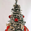 Розкладна штучна ялинка 1,9м з LED гірляндою та прикрасами, від мережі / Новорічна ялинка / Ялинка з іграшками, фото 6