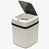 Сенсорне відро для сміття, 15л, від батарейок / Автоматичне відро для сміття з кришкою, фото 7