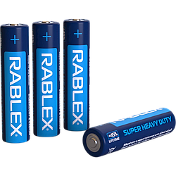 Батарейка Rablex R3 AAA Super Heavy Duty сольова (60 шт в пачці)