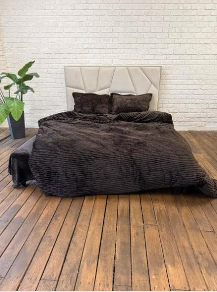 Постільна білизна фліс однотонна Євро № од16, розмір 220х240