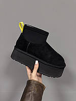 MINI DIPPER PLATFORM BOOTS BLACK premium