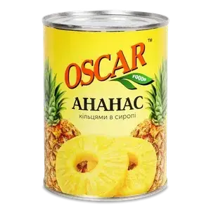 Ананаси Оscar кільця 580мл