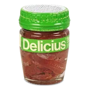 Анчоуси Delicius філе в соняшниковій олії 58г