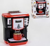 Кавоварка дитяча 25 см, кавомашина для дітей, світло, звук, тече вода, техніка дитяча для кухні