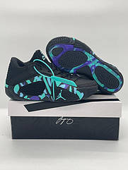 Розмірі eur44-44.5 Jordan Jason Tatum 2 Black Blue чоловічі баскетбольні кросівки Джордан 44.5