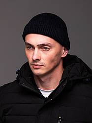 Шапка унісекс щільна вязка Докер