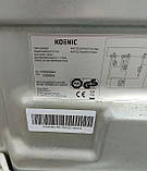 Функціональна вертикальна пральна машина Koenic KWM 62222 A3 з Німеччини з гарантією, фото 4