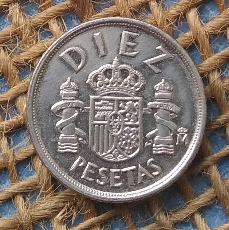 10 песет 1983 року. Iспанiя, фото 1