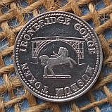 3 пенса - Жетон музею Айронбрiджскої ущелини - Велика британiя, фото 2