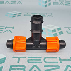 Трійник для крапельної стрічки та трубки мм FLORA (5079334)