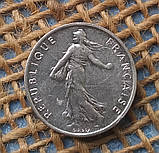 1/2 франка 1976 року францiя, фото 2