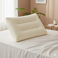 Ортопедична подушка Pillow-05 з ефектом пам'яті для підтримки хребта, фото 3