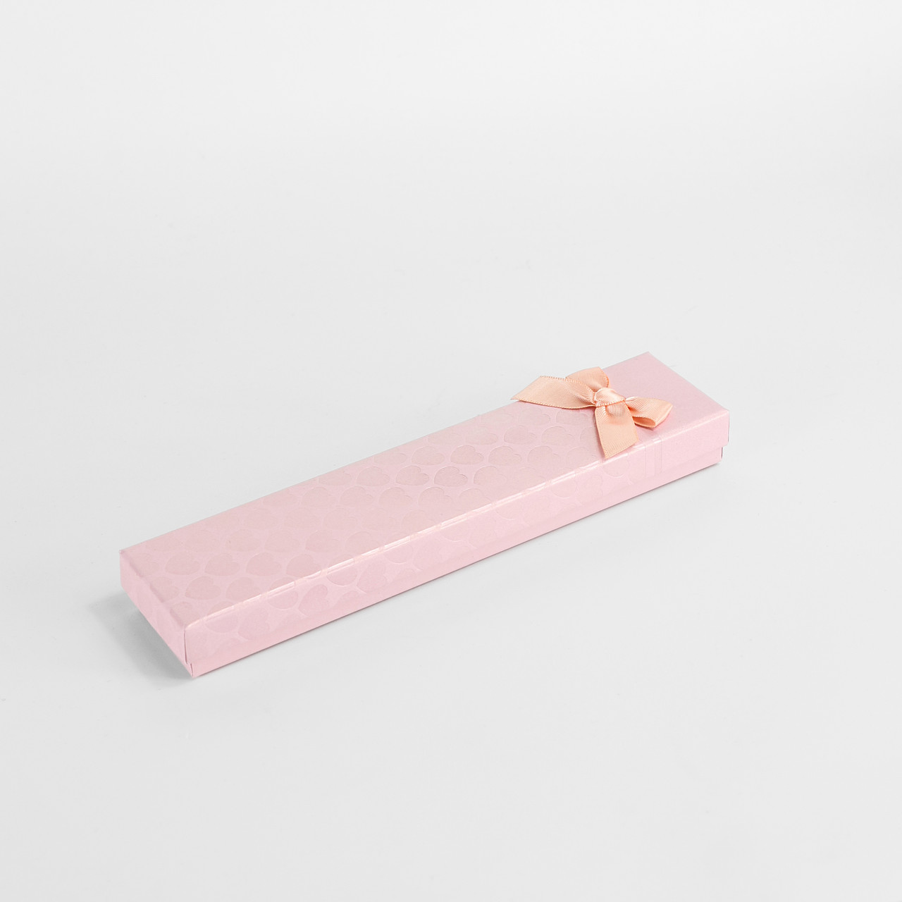 Футляр 56301 рожевий для ланцюжків браслетів розмір 21х5 см, фото 1