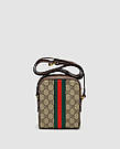 🦁 Gucci Ophidia GG Supreme Crossbody Bag Beige 13 x 17 x 6 см, фото 2