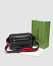 🦁 Gucci GG Small Belt Bag Black 24 x 15 x 6 см, фото 4