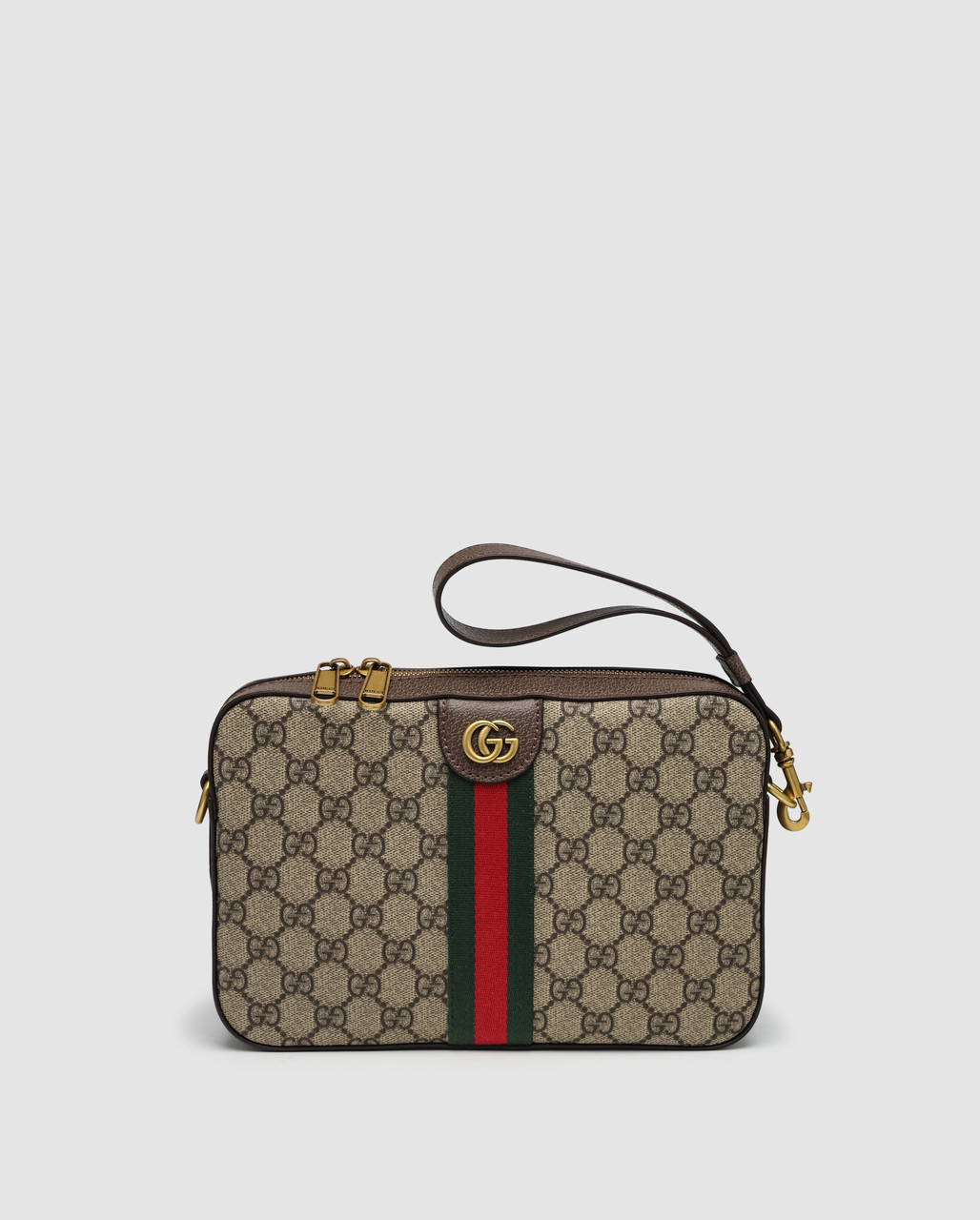 🦁 Gucci Ophidia Medium Crossbody Bag Beige 24 x 16 x 5.5 см, фото 1