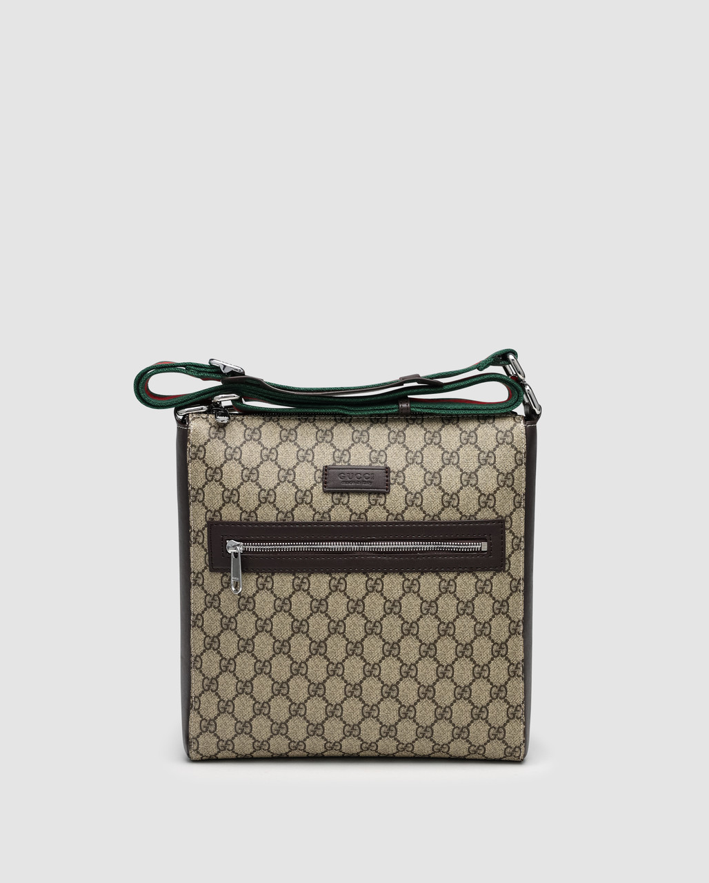 🦁 Gucci GG Supreme Shoulder Bag Beige/Brown 26 x 26 x 6 см, фото 1