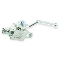 Кран кульовий гідравлічний 2-х ходовий S19-S19 (М16х1, 5-М16х1, 5) JUBANA