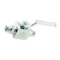 Кран кульовий гідравлічний 2-х ходовий S24-S24 (М20х1,5-М20х1,5) JUBANA