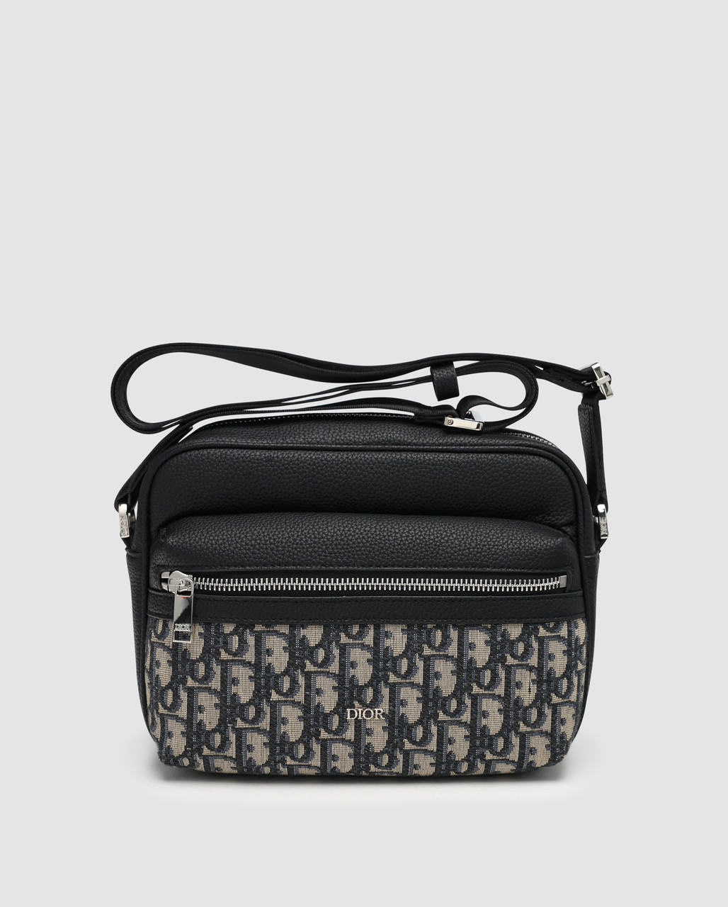 🦁 Dior Rider 2.0 Zipped Messenger Bag Beige and Black 23 x 17 x 9 см, фото 1