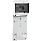 Панель пластикова під 3-ф лічильник 8 модулів 516х195х99мм навісний [MPP10-3] ПУ3/2-8 UEC