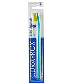 Зубна щітка Curaprox Ultra Soft d 0,10 мм бірюзова салатова серединка