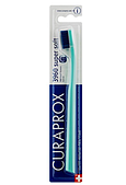 Зубна щітка Curaprox Super Soft d 0,12 мм бірюзова синя серединка