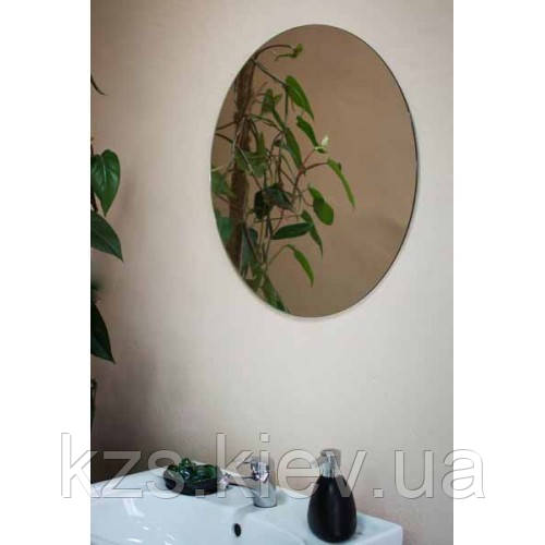 Дзеркало настінне, кругле Д-550мм, фото 1