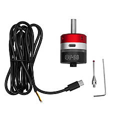 Трикоординатний прецизійний зонд CF-38, 3D-тригерний центрошукач, цифровий сенсорний детектор країв, Type-C, фото 3