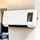 Обігрівач настінний з пультом тепловентилятор 2 в 1 обігрів та охолодження з тримачем для речей 2000 Вт на 2 режими обігріву, фото 4