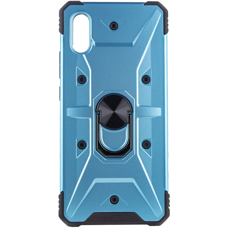 Ударостійкий чохол Pathfinder Ring для Xiaomi Redmi 9A Light Blue, фото 1