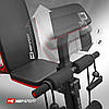 Лава тренувальна Hop-Sport HS-1035 Міцна тренувальна лава Регульована лава для тренувань, фото 4