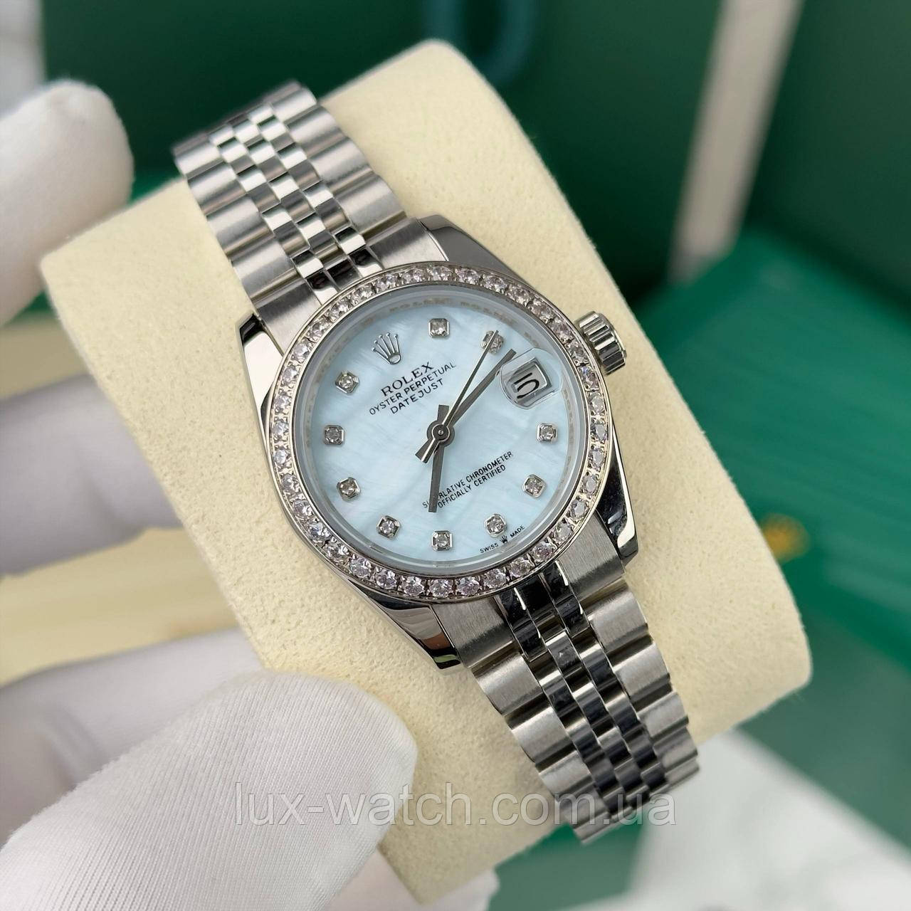 Гарний жіночий годинник Rolex Datejust, фото 1