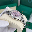 Стильний жіночий годинник Rolex Datejust, фото 5
