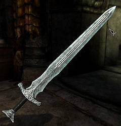 Легендарний нордський меч у стилі Skyrim для фанатів фентезі ручної роботи