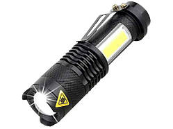 Ліхтарик BL 8468 - 525 заряд. USB кнопка вкл/выкл на торце корпуса ТМ BAILONG