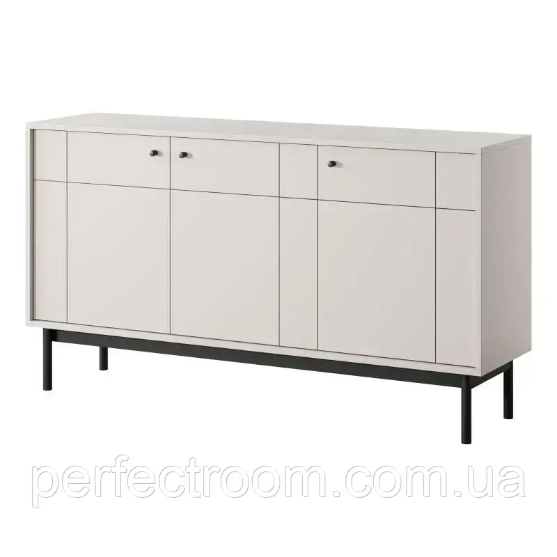 Комод тридверний у вітальню JAPANDI K154 Кашемір