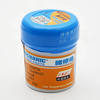 Паяльна паста Mechanic XGSP50 183°C (42gr)