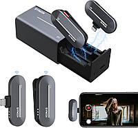 Петличний мікрофон для iPhone SYNCO Бездротовий петельний мікрофон із чохлом для заряджання