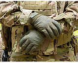 Рукавиці WALLLIZARD Combat AirFlex Оливв, фото 2