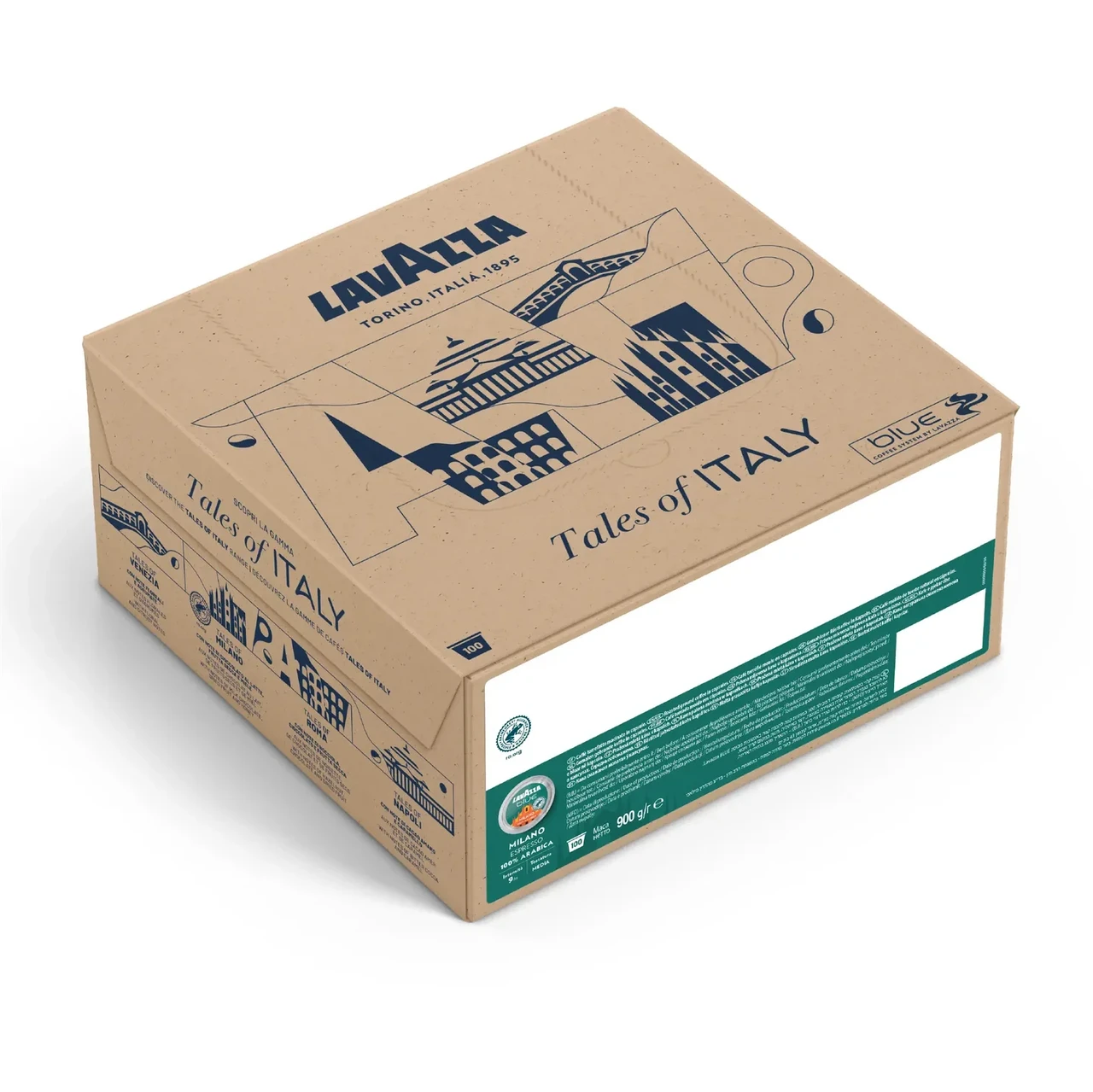 Кава в капсулах Lavazza Blue Milano 100 шт Італія 100% Арабіка Блю, фото 1