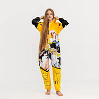 Кигуруми подростковый пижама плюшевый велюр BTS:Butter на рост 170 см
