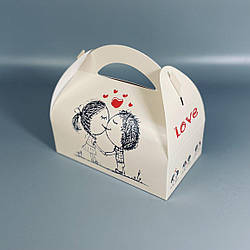 Коробка-скринька для кондитерських виробів 170*100*80