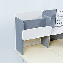 Комплект меблів Fundesk Ginepro Grey + дитяче крісло Cubby Bunias Grey, фото 5