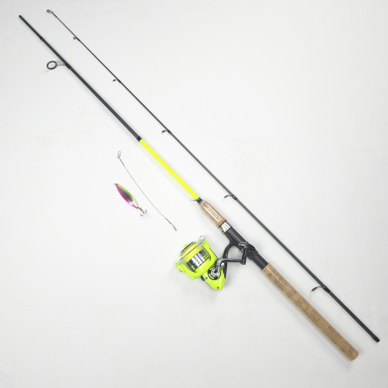 Спінінг в зборі з котушкою повний комплект на щуку Weida Expert 2.1м 5-28г + Weida WE 3000, фото 1