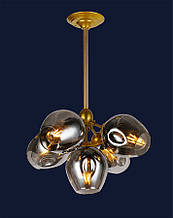 Люстра 756LPR66005-5 GD+BK