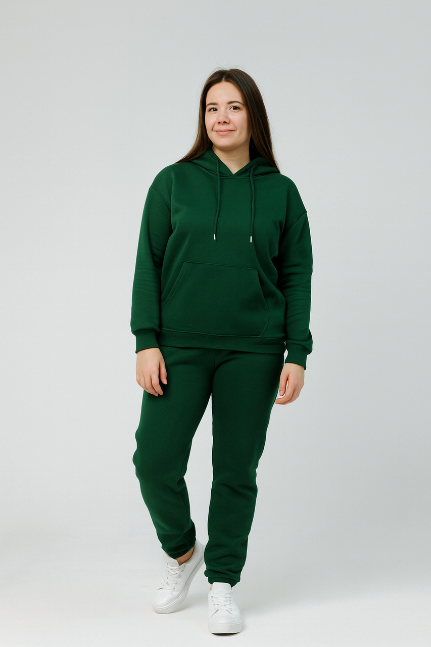 Спортивний костюм жіночий зелений (NA25114), фото 1