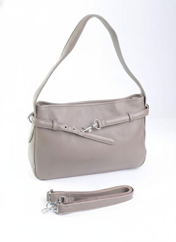 Сумка Женская кожа 2067-9 Light Grey.Купити жіночі сумки гуртом і в роздріб із натуральної шкіри в Україні