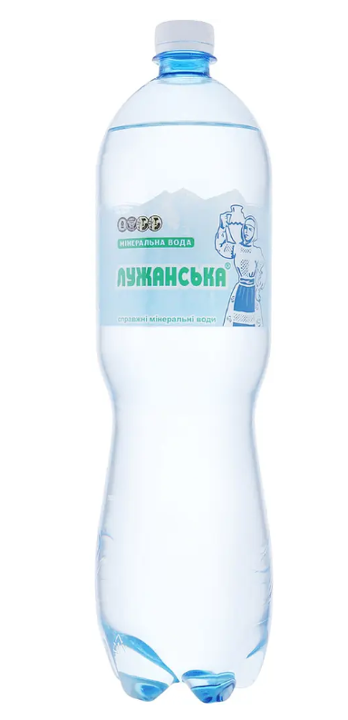 Мінеральна вода Лужанська сильногазована 1,5л