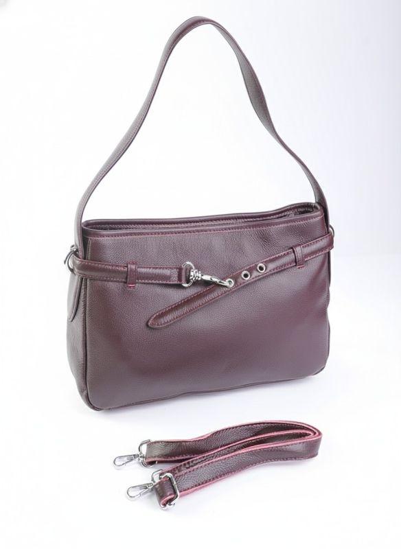 Сумка Женская кожа 2067-9 Bordo.Купити жіночі сумки гуртом і в роздріб із натуральної шкіри в Україні